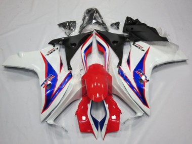 Carenados Moto Honda CBR600F 2011-2013 - Blanco Rojo Azul HRC