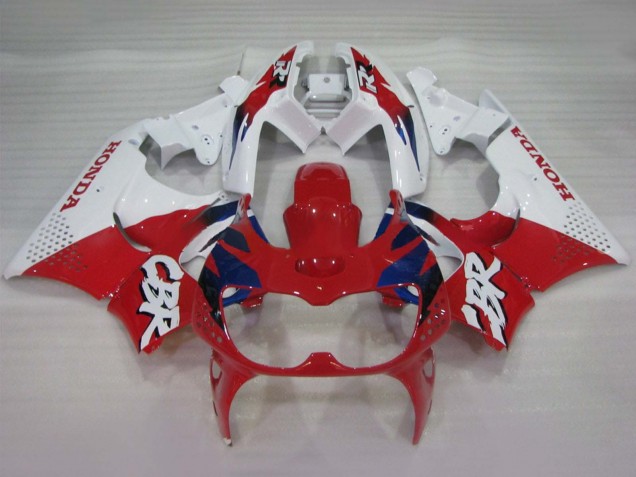 Carenados Moto Honda CBR900RR 893 1994-1995 - Blanco Rojo Azul Oscuro