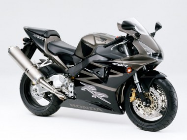 Carenados Moto Honda CBR900RR 919 1998-1999 - Negro Brillante Blanco Calcomanías