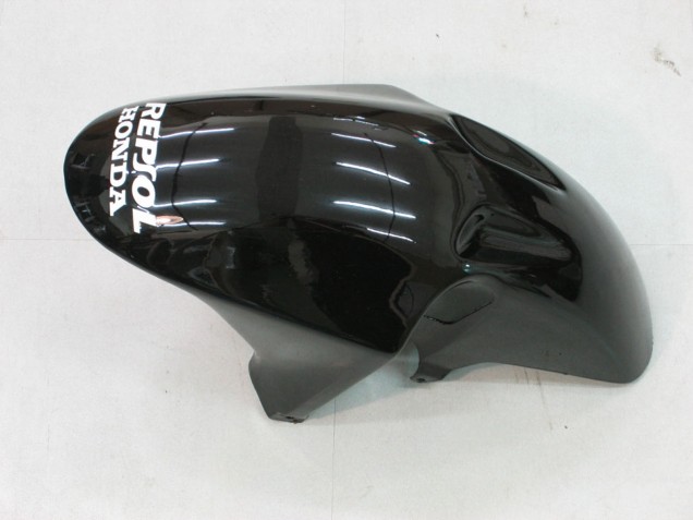 Carenados Moto Honda CBR900RR 954 2002-2003 - Plata Negro Brillante