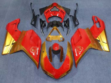 Carenados Moto Ducati 848 2007-2014 - Rojo Oro