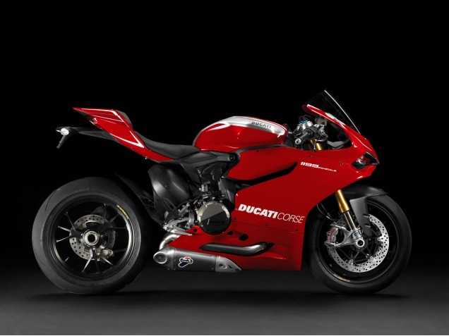Carenado Moto Ducati 1199 2011-2014 - Rojo