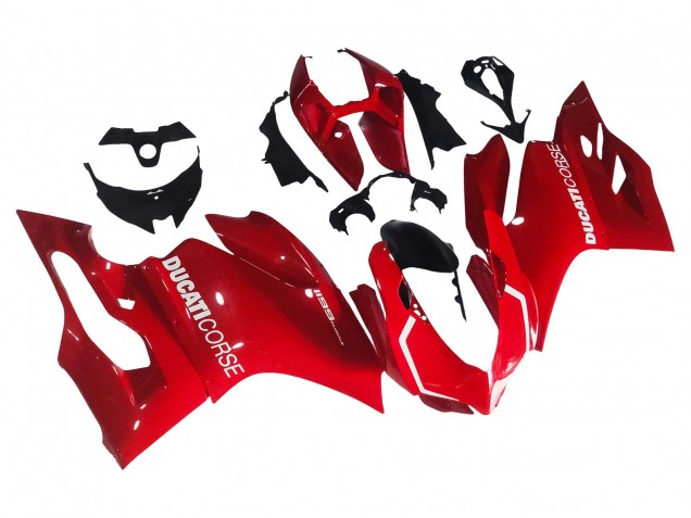 Carenado Moto Ducati 1199 2011-2014 - Rojo
