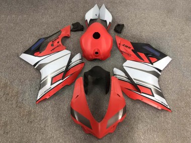 Carenados Moto Ducati 959 2015-2020 - Blanco Rojo Plata Negro