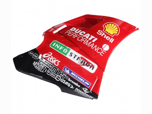 Carenados Moto Ducati 748/916/996/998 1993-2005 - Blanco Rojo Amarillo Verde Negro Brillante Performance