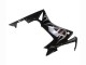 Carenados Moto Honda CBR500R 2013-2015 - Negro Brillante Plata Llama