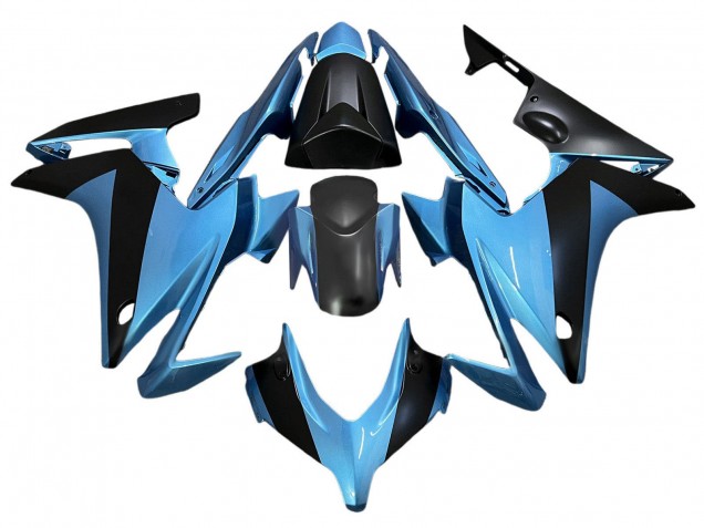 Carenados Moto Honda CBR500R 2013-2015 - Azul Claro Negro