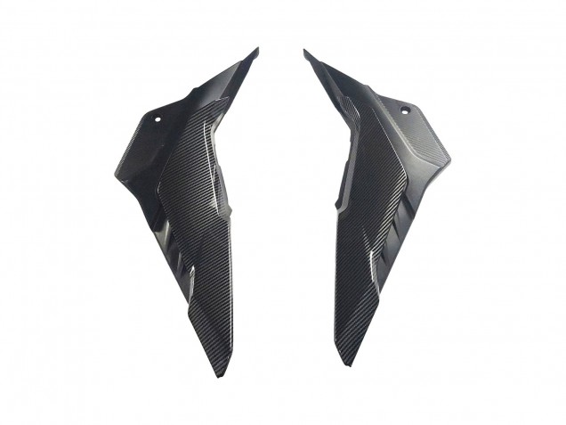 Carenados Moto Honda CBR500R 2016-2018 - Negro FibraCarbono Rojo