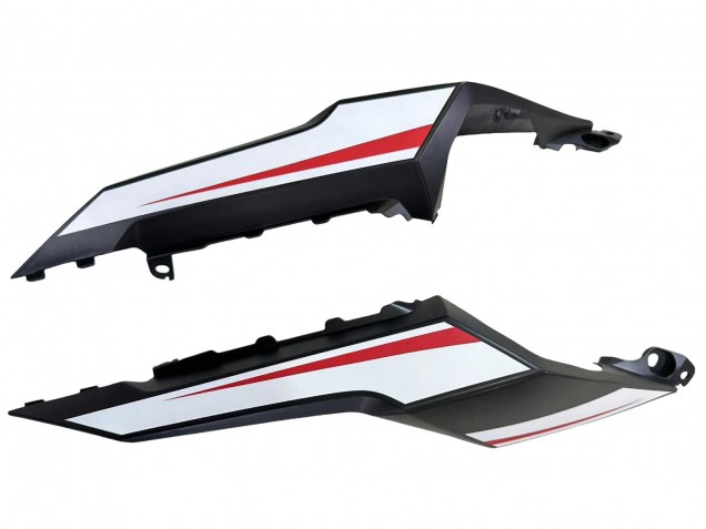 Carenados Moto Honda CBR500R 2016-2018 - Blanco Rojo Negro Mate