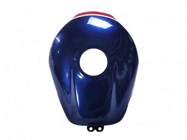 Carenados Moto Honda VFR 800 2002-2013 - Blanco Rojo Azul Oscuro