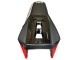 Carenados Moto Honda CBR1000RR 2004-2005 - Negro Brillante Gris Brillante Rojo Raya