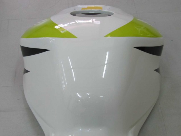 Carenados Moto Honda CBR1000RR 2006-2007 - Blanco Verde Negro Brillante Hannspree 52