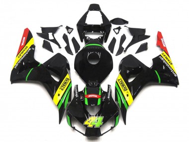 Carenados Moto Honda CBR1000RR 2006-2007 - Negro Brillante Amarillo Verde Rojo Motul 44