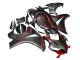 Carenados Moto Honda CBR1000RR 2008-2011 - Negro FibraCarbono Rojo