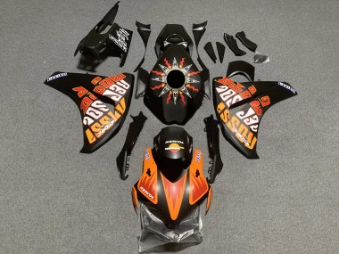 Carenados Moto Honda CBR1000RR 2008-2011 - Negro Mate Naranja Repsol Rossi