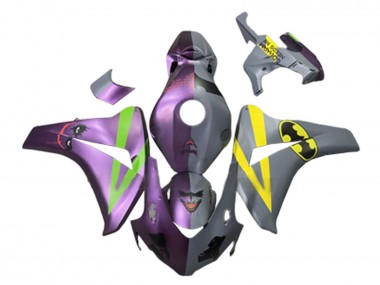 Carenados Moto Honda CBR1000RR 2008-2011 - Púrpura Verde Gris Amarillo