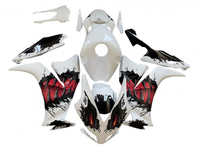 Carenados Moto Honda CBR1000RR 2012-2016 - Blanco Rojo Negro