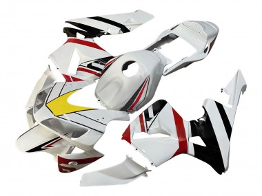 Carenados Moto Honda CBR600RR 2003-2004 - Blanco Rojo Amarillo Negro