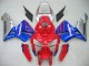 Carenados Moto Honda CBR600RR 2005-2006 - Rojo Azul Plata