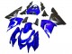 Carenados Moto Kawasaki ZX10R 2004-2005 - Azul Negro Ninja