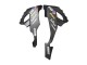 Carenados Moto Kawasaki ZX10R 2008-2010 - Negro Brillante Blanco Verde Monstruo Elf