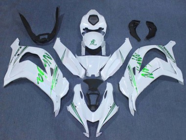 Carenados Moto Kawasaki ZX10R 2016-2020 - Blanco Verde Ninja