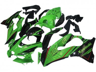 Carenados Moto Kawasaki ZX10R 2021-2025 - Verde Negro Brillante