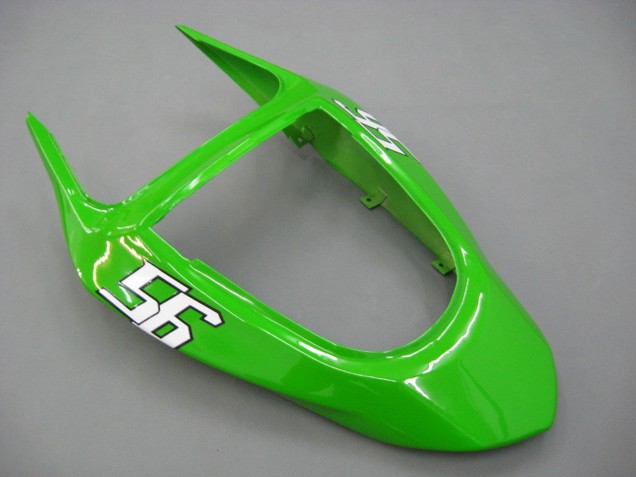 Carenados Moto Kawasaki ZX6R 2003-2004 - Verde Blanco Negro Elf Bridgestone