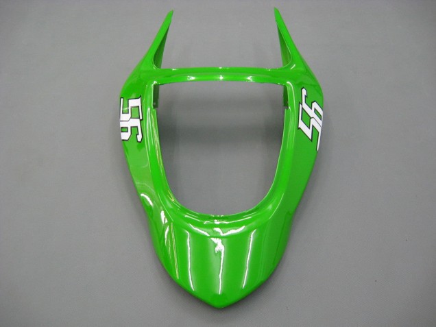 Carenados Moto Kawasaki ZX6R 2003-2004 - Verde Blanco Negro Elf Bridgestone