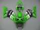 Carenados Moto Kawasaki ZX6R 2003-2004 - Verde Blanco Negro Elf Bridgestone