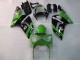 Carenados Moto Kawasaki ZX6R 2003-2004 - Verde Negro Elf Bridgestone