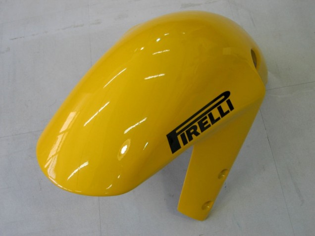 Carenados Moto Suzuki GSXR1000 2000-2002 - Amarillo Azul Oscuro Blanco Motul Corona