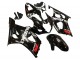 Carenados Moto Suzuki GSXR 1000 2003-2004 - Negro Brillante Blanco Rojo Calcomanías