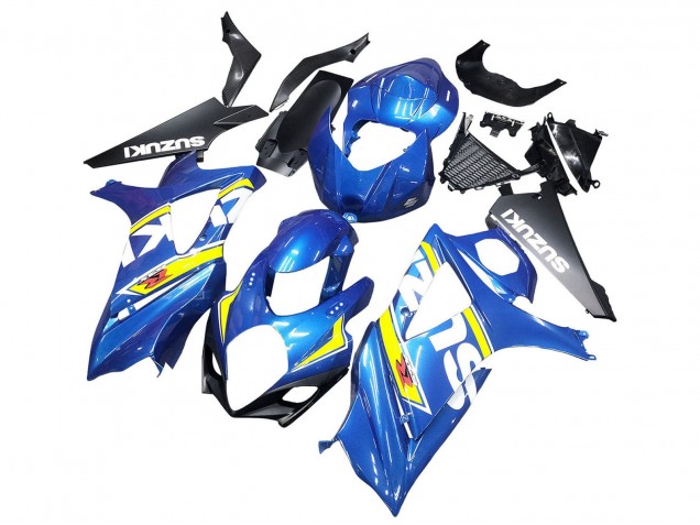 Carenados Moto Suzuki GSXR 1000 2007-2008 - Azul Amarillo Negro