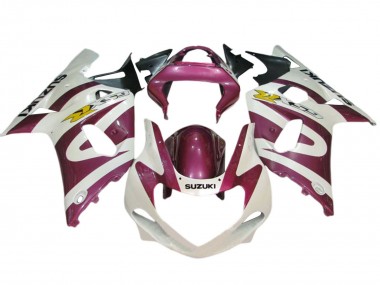 Carenados Moto Suzuki GSXR 600 / GSXR 750 2001-2003 - Blanco Rosa Amarillo