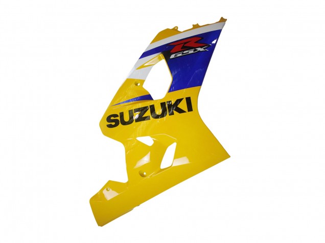Carenado Moto Suzuki GSXR 600 / GSXR 750 2004-2005 - Amarillo Blanco Azul Negro