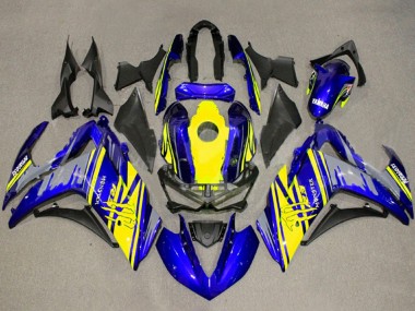 Carenado Moto Yamaha YZF R3/R25 2015-2018 - Amarillo Azul Negro Monstruo
