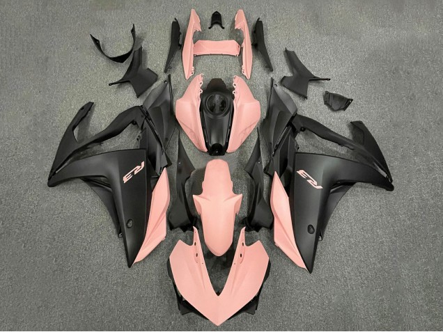 Carenados Moto Yamaha YZF R3/R25 2015-2018 - Rosa Negro Mate
