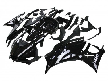 Carenados Moto Yamaha YZF R3/R25 2019-2021 - Negro Brillante Blanco
