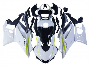 Carenados Moto Yamaha YZF R3/R25 2022-2024 - Blanco Amarillo Negro