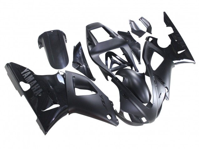 Carenados Moto Yamaha YZF 1000 R1 1998-1999 - Negro Mate Negro Brillante