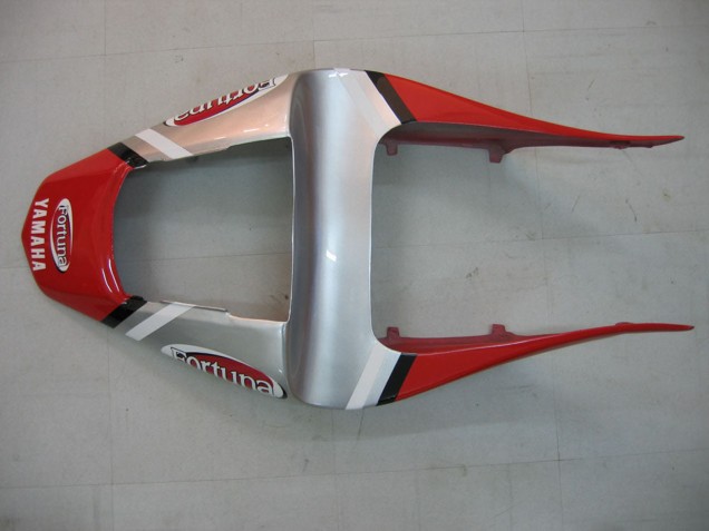 Carenados Moto Yamaha YZF 1000 R1 2000-2001 - Plata Rojo Fortuna Motul
