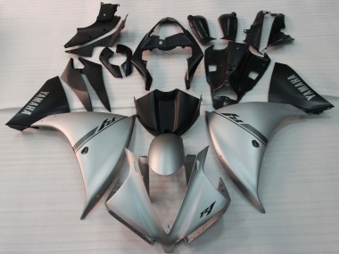 Carenado Moto Yamaha YZF 1000 R1 2009-2011 - Plata Negro