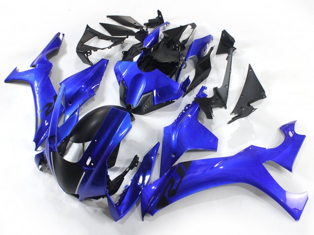 Carenados Moto Yamaha YZF 1000 R1 2020-2025 - Azul Negro Mate