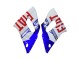 Carenados Moto Yamaha YZF 600 R6 1998-2002 - Blanco Azul Rojo Fiat 99