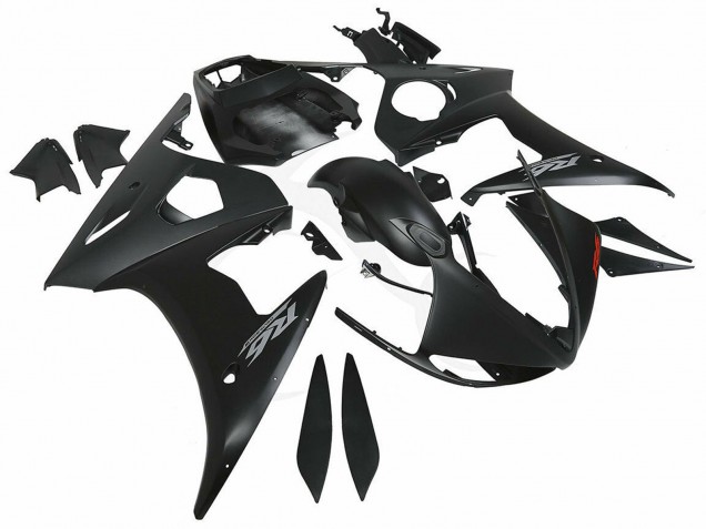 Carenados Moto Yamaha YZF R6S 2006-2009 - Negro Mate
