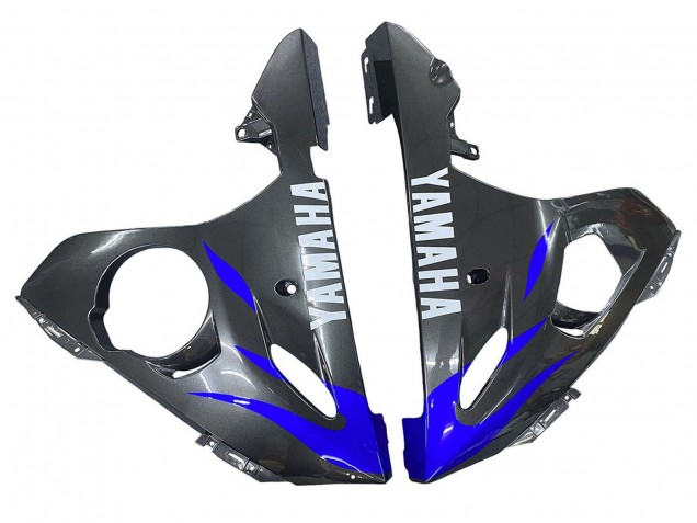 Carenados Moto Yamaha YZF R6 2003-2004 - Azul Negro Brillante