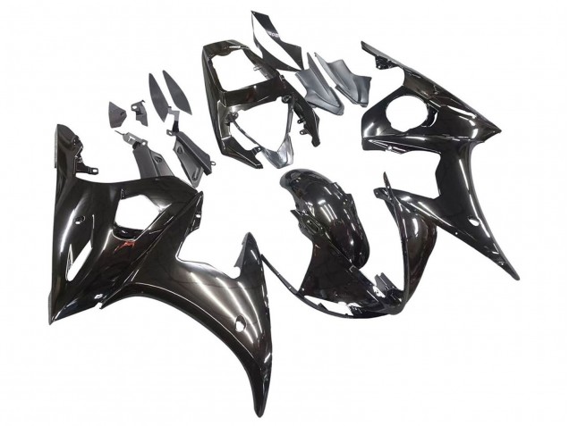 Carenados Moto Yamaha YZF R6S 2006-2009 - Negro Brillante