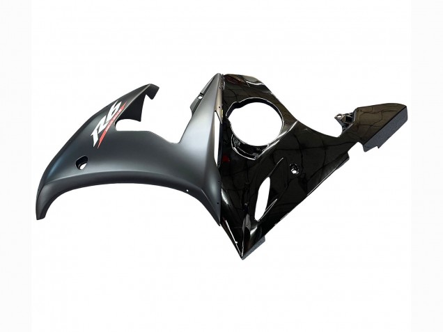 Carenados Moto Yamaha YZF R6S 2006-2009 - Negro Brillante Negro Mate Oro Camaleón