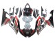 Carenados Moto Yamaha YZF 600 R6 2008-2016 - Plata Negro Rojo Tiburón 4
